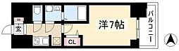 S-RESIDENCE上前津駅前 9階1Kの間取り