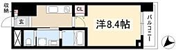COZY川名本町 1Kの間取図画像