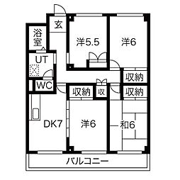 カーサ東田面 1階/-