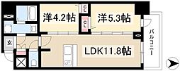MAXIV名古屋上前津 2LDKの間取図画像