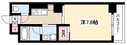 NISSYOBUILDING 1Kの間取図画像