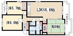 密柑山セピアコート 2階