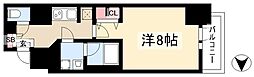 エス・キュート丸の内 1Kの間取図画像