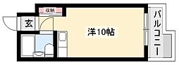 ロッソ堀田 ワンルームの間取図画像