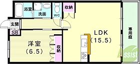 マウントック・レオ  ｜ 兵庫県神戸市西区伊川谷町潤和（賃貸マンション1LDK・1階・49.58㎡） その2