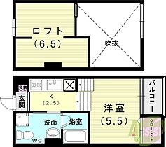 ポートレジデンス海運町  ｜ 兵庫県神戸市長田区海運町8丁目（賃貸アパート1R・1階・21.28㎡） その2