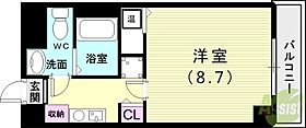 ニューバーリヤ学院坂  ｜ 兵庫県神戸市西区大津和3丁目6-7（賃貸マンション1K・3階・25.29㎡） その2