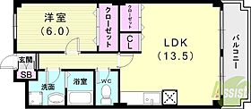 ディアコートK  ｜ 兵庫県神戸市西区伊川谷町有瀬（賃貸マンション1LDK・1階・48.50㎡） その2