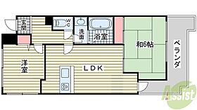 シュロス板宿  ｜ 兵庫県神戸市須磨区前池町1丁目（賃貸マンション2LDK・3階・47.88㎡） その2