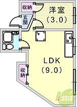 スタイルハウス N  ｜ 兵庫県神戸市長田区宮川町5丁目（賃貸マンション1LDK・3階・24.85㎡） その2