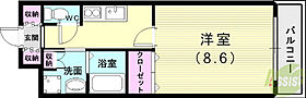 グランドオーク弐番館  ｜ 兵庫県神戸市西区学園西町7丁目2-5（賃貸マンション1K・4階・28.00㎡） その2