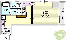 エステムコート神戸ハーバーランド前II  ｜ 兵庫県神戸市兵庫区新開地6丁目（賃貸マンション1K・2階・23.15㎡） その2