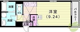 VILLA HIRAISO  ｜ 兵庫県神戸市垂水区平磯1丁目1-41（賃貸アパート1K・3階・25.50㎡） その2