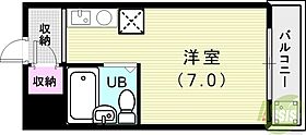 リッチライフ伊川谷I  ｜ 兵庫県神戸市西区大津和2丁目（賃貸マンション1R・3階・19.00㎡） その2