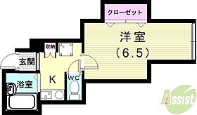 秋桜ハイツ  ｜ 兵庫県神戸市須磨区行幸町4丁目3-33（賃貸アパート1K・1階・19.00㎡） その2