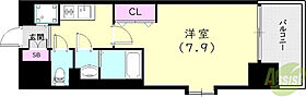 Luxe神戸WEST  ｜ 兵庫県神戸市長田区四番町3丁目（賃貸マンション1K・9階・25.11㎡） その2