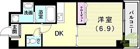 St.HILLS  ｜ 兵庫県神戸市西区前開南町1丁目（賃貸マンション1DK・6階・29.19㎡） その2