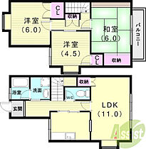 タウンハウスMK  ｜ 兵庫県神戸市西区今寺28-1（賃貸タウンハウス3LDK・1階・72.00㎡） その2