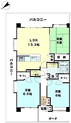 コスモ和光ガーデンフォルム 1階