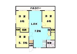 コスモパレス 4階/401