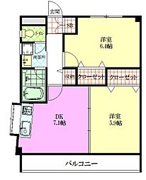 平和台ファミリーマンション 3階/322