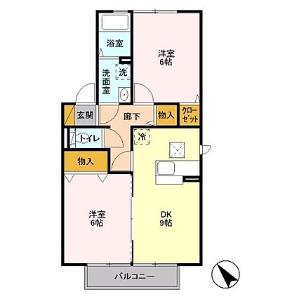 サンク・ルナD_間取り_0