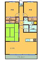 ARCADIAII 2102 ｜ 埼玉県熊谷市玉井（賃貸マンション3LDK・1階・73.26㎡） その2