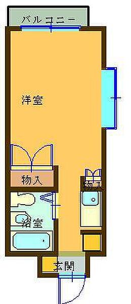 メゾンシブキ上柴 309｜埼玉県深谷市上柴町西3丁目(賃貸マンション1R・3階・18.90㎡)の写真 その2