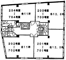 間取図画像 ワンルーム