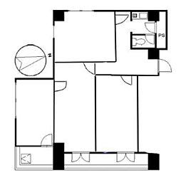 間取図画像 ワンルーム