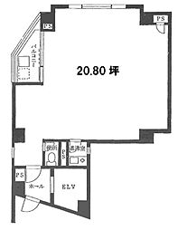 間取図画像 ワンルーム