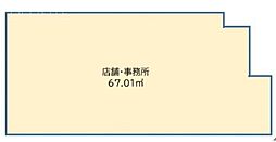 京王線 千歳烏山駅 徒歩8分の賃貸事務所