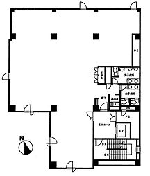 JSCビル ワンルームの間取図画像