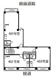 東京メトロ南北線 六本木一丁目駅 徒歩3分 4階/-
