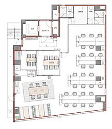 安和司町ビル ワンルームの間取図画像