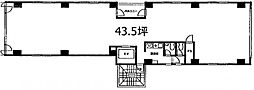 九段ウイズビル ワンルームの間取図画像