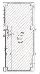 馬事畜産会館 ワンルームの間取図画像