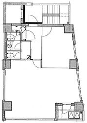 SNT八丁堀ビル ワンルームの間取図画像