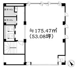 SPビル ワンルームの間取図画像
