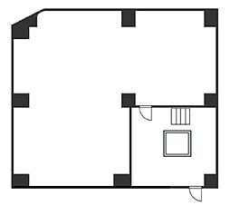 山京ビル本館 ワンルームの間取図画像