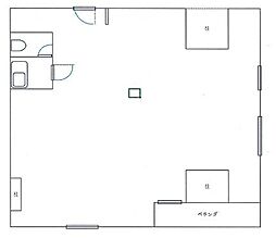 シェグランほり川 ワンルームの間取図画像