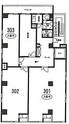 ストークビル赤坂 ワンルームの間取図画像