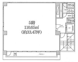 里村ビル ワンルームの間取図画像