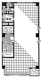 池三ビル ワンルームの間取図画像