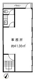 マーシュ北青山 ワンルームの間取図画像
