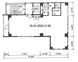都営浅草線 東日本橋駅 徒歩3分 4階/-