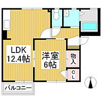 アドヴァンス曽根A  ｜ 長野県東御市和（賃貸アパート1LDK・1階・42.60㎡） その2