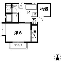 ルピナス  ｜ 長野県小諸市大字加増1丁目（賃貸アパート1K・2階・24.00㎡） その2