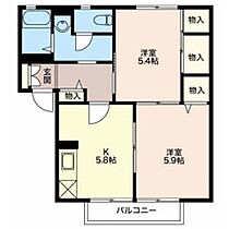 フレグランス田中  ｜ 長野県東御市田中（賃貸アパート2K・1階・43.54㎡） その2