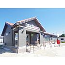 郵便局「大屋駅郵便局まで1595ｍ」